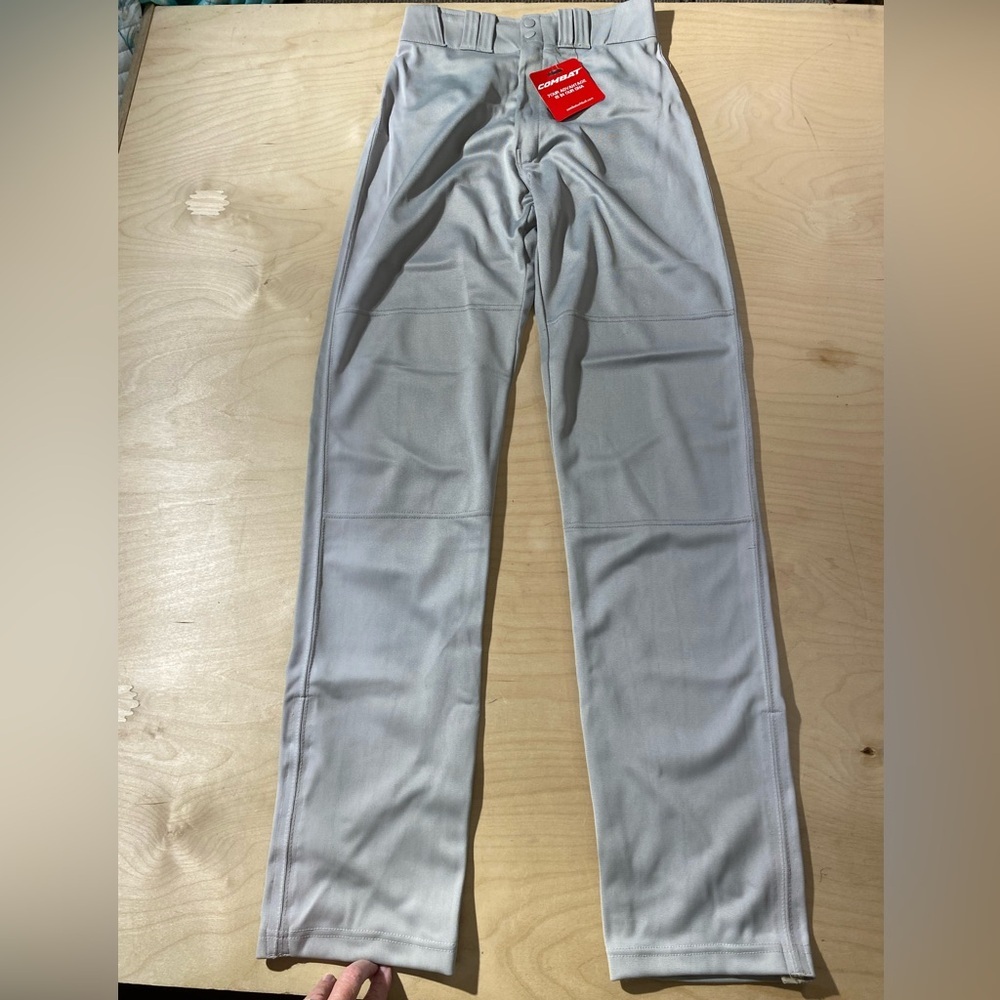 Combat Men's Gray Baseball Pants Adult Small (OC)